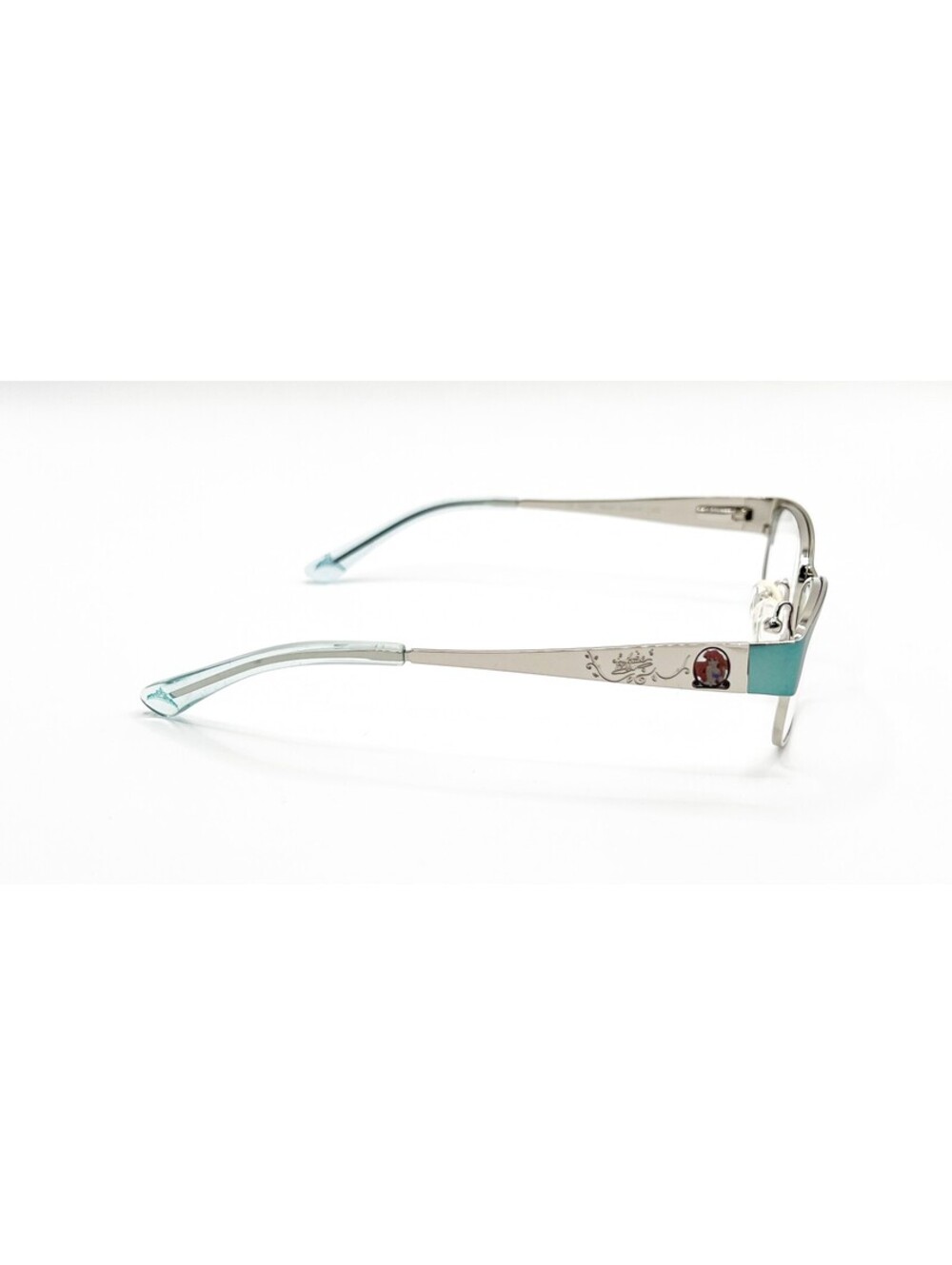 Disney 1005 3005 Blue Silver Authentic Eyeglasses 47-14-125 - Picture 3 of 5